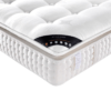 Image de Matelas Carlton double Hybride composé de ressort ensachés Jean Louis Scherrer sur un lit double