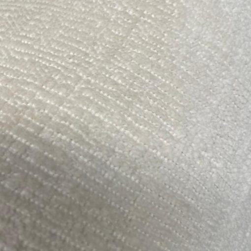 Image de tissu de canapé d'angle Cali tissu velours beige sur fond blanc