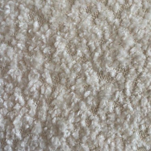 Image de tissu de canapé d'angle Torino tissu velours beige sur fond blanc