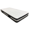 Image de Matelas DIAMANT 1 place de 20 cm de hauteur, blanc et composé de ouate, vizeline et felsoft pour un confort optimal
