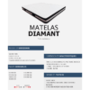 Image de la fiche technique du matelas DIAMANT