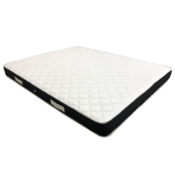 Image de Matelas ECO CONFORT 2 places de 18 cm de hauteur, blanc, composé de felsoft pour un meilleur confort et de grande qualité