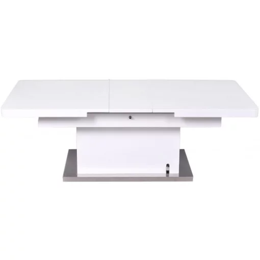 Table basse / à manger extensible et relevable white – Image 4