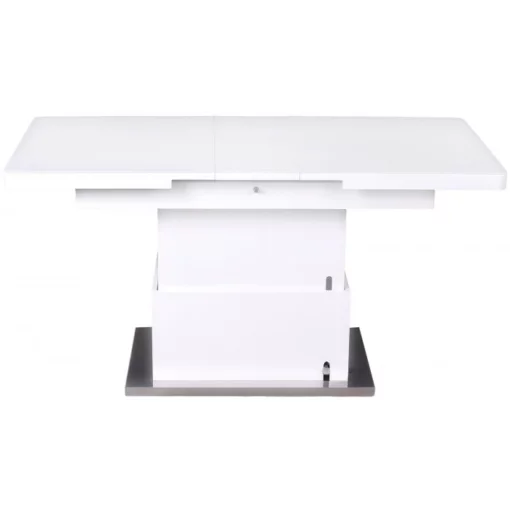 Table basse / à manger extensible et relevable white – Image 2