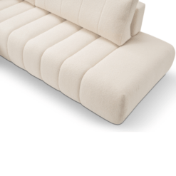 CANAPE BALOO BEIGE EN LAINE BOUCLEE