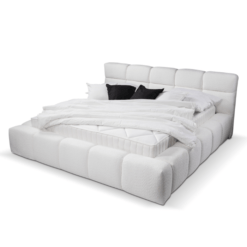 LIT COFFRE BUBBLE LAINE BOUCLEE