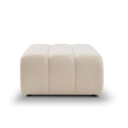 POUF BALOO EN LAINE BOUCLEE