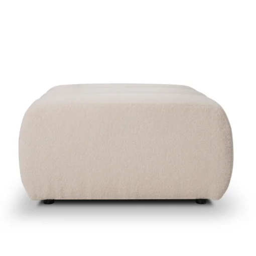 POUF BALOO EN LAINE BOUCLEE