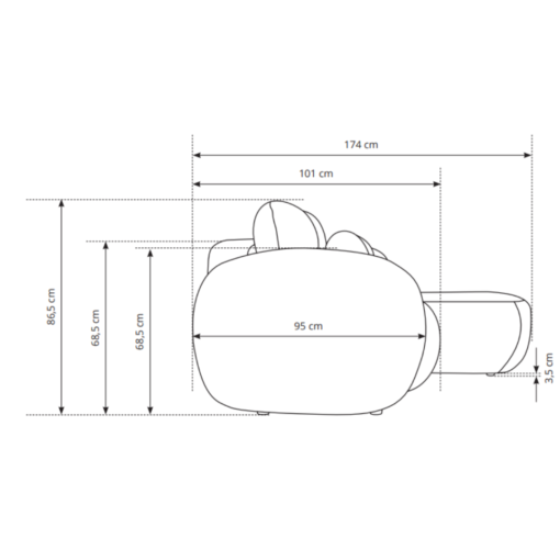 Canapé d'angle convertible AULFA – Image 15