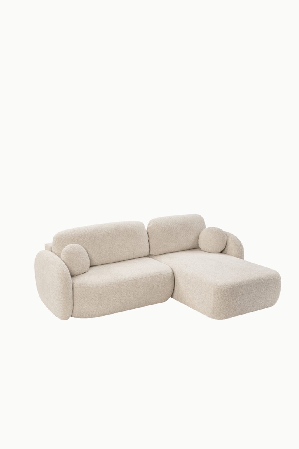 canape aulfa coffre convertible laine bouclee 1