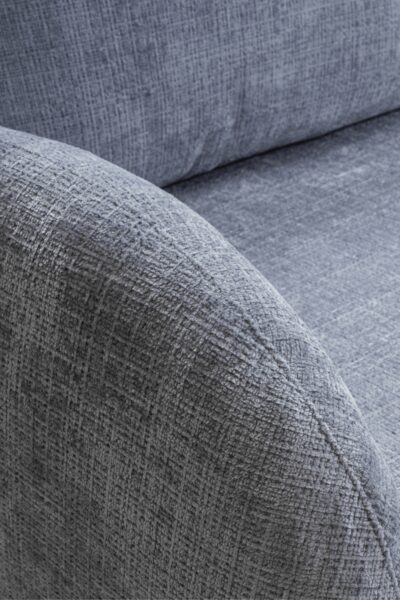 canape lory convertible coffre tissus chenille gris 3