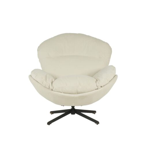 fauteuil Swanni velours anti-tache