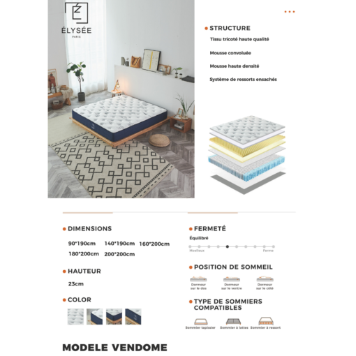 Matelas VENDOME – Image 5