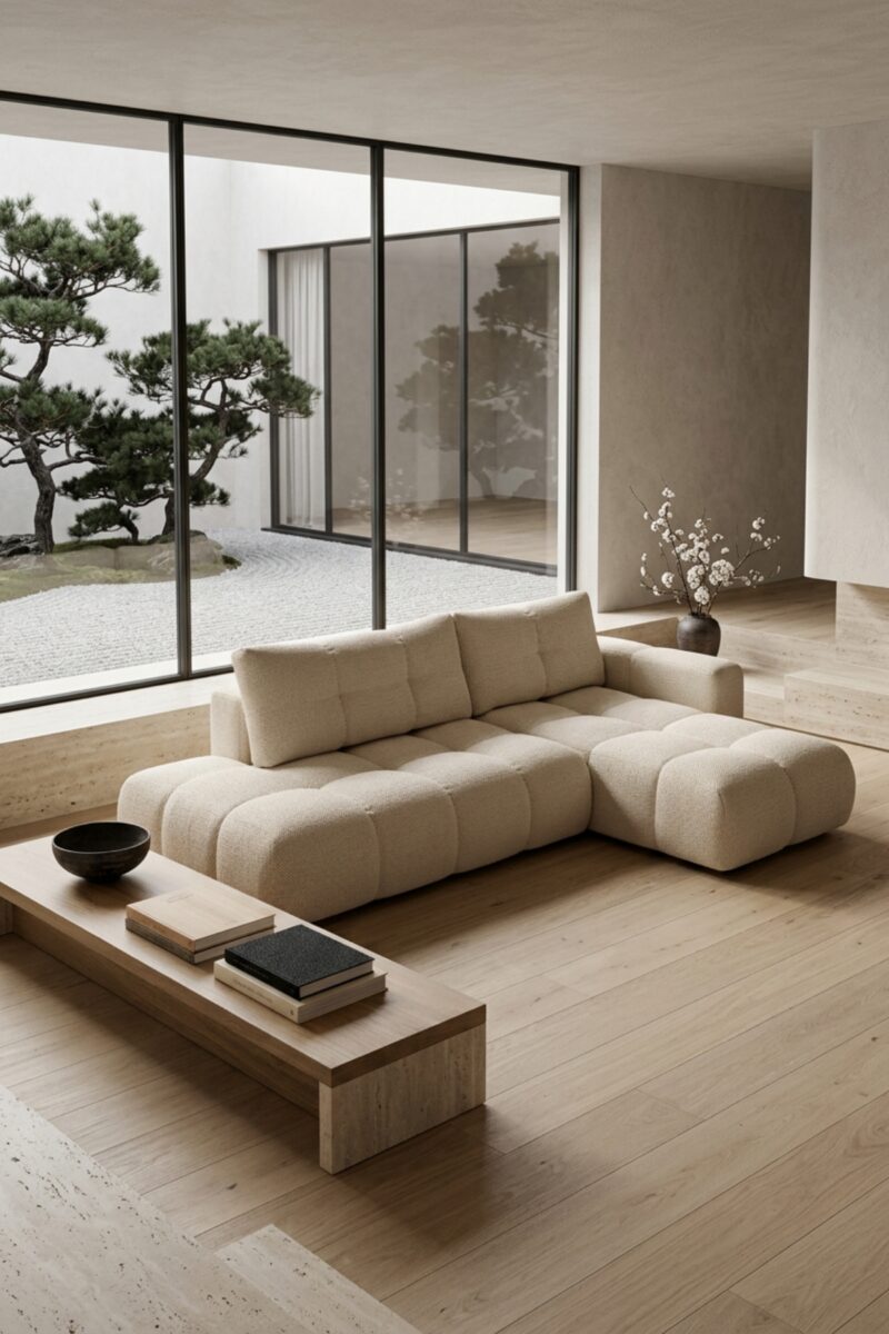 BUBBLE BEIGE DROIT