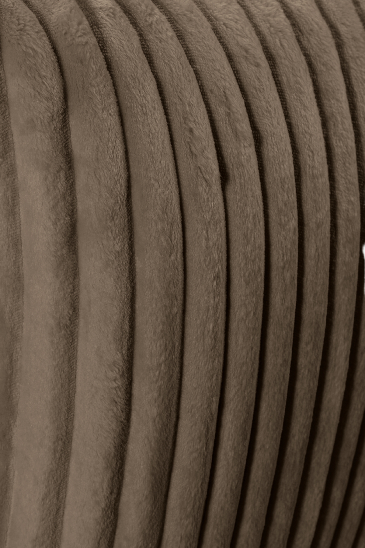 CANAPE ALLIA VELOURS COTELES MARRON (9)