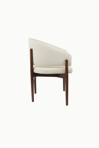 ROSA VELOURS BEIGE PIEDS MARRON 4 1