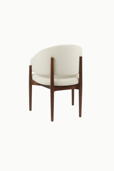 ROSA VELOURS BEIGE PIEDS MARRON 5 1