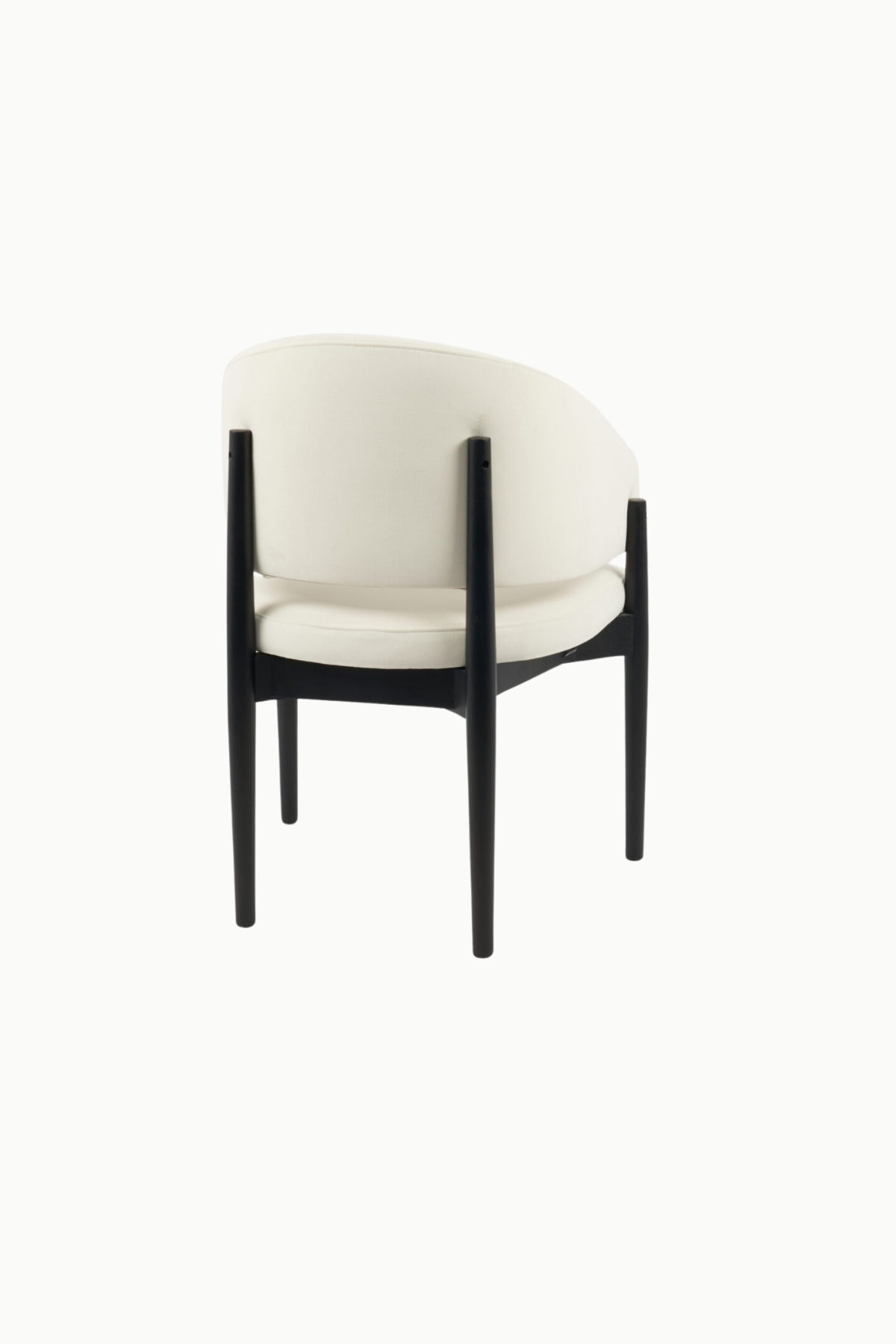 ROSA VELOURS BEIGE PIEDS NOIR 4 1