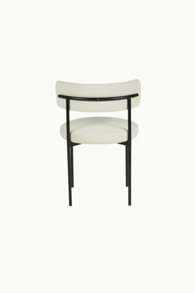 SOHO VELOURS BEIGE PIEDS NOIRS 6 1