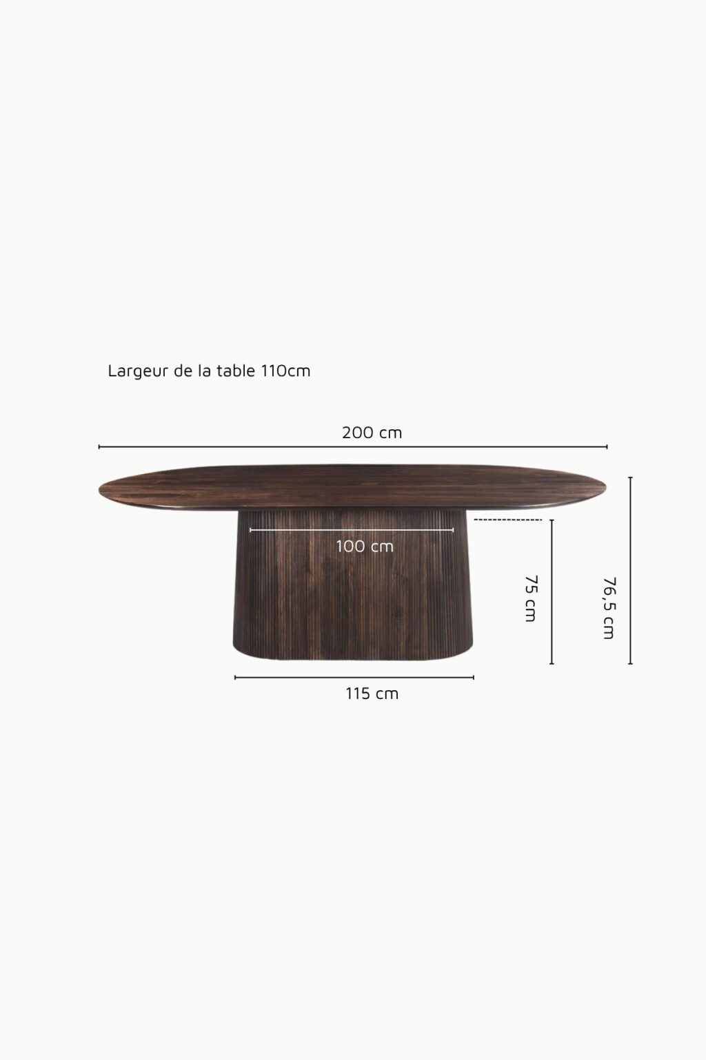 TABLE A MANGER GINA 6 1 TABLE A MANGER GINA 6 1
