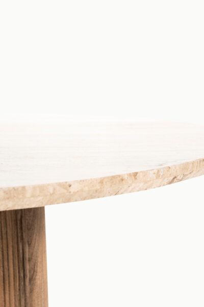 Plateau travertin de la table à manger SARAH