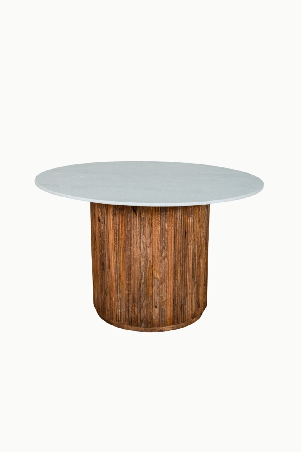 TABLE A MANGER MILA BOIS MANGUIER MARBRE BLANC 2 1