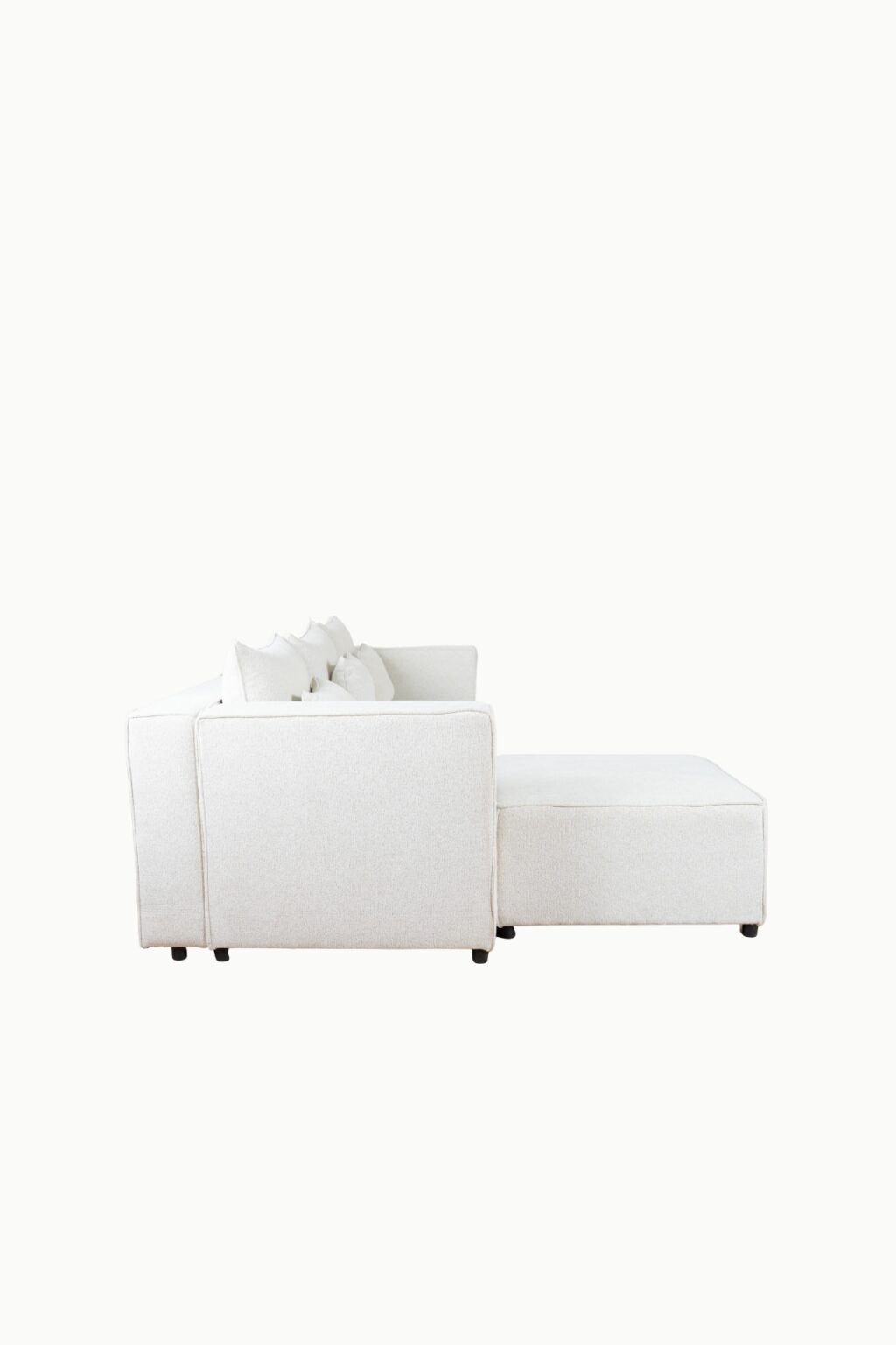 canape modulable monte carlo tissus chenille ecru 4