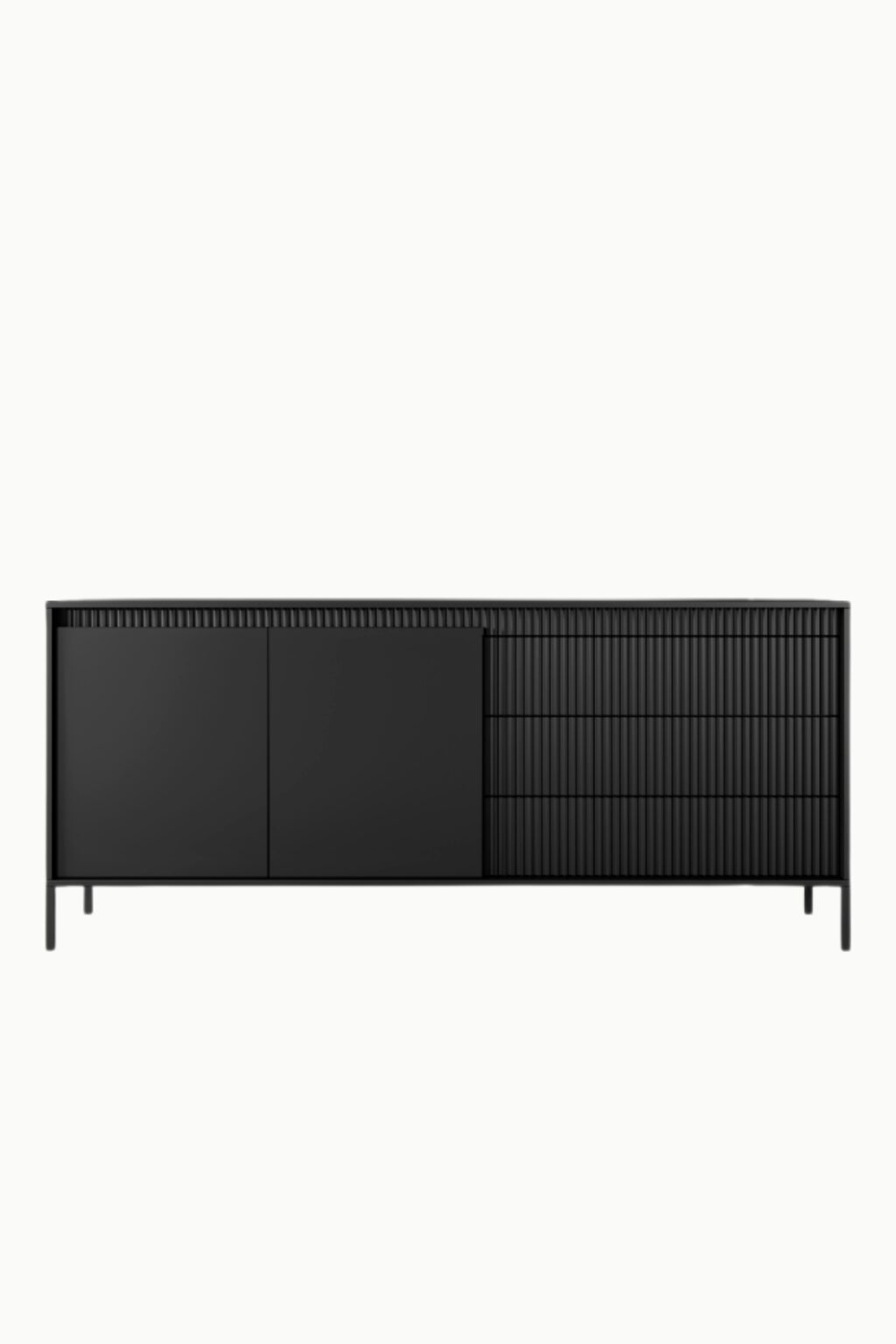 COMMODE SENSO NOIR 187CM 1