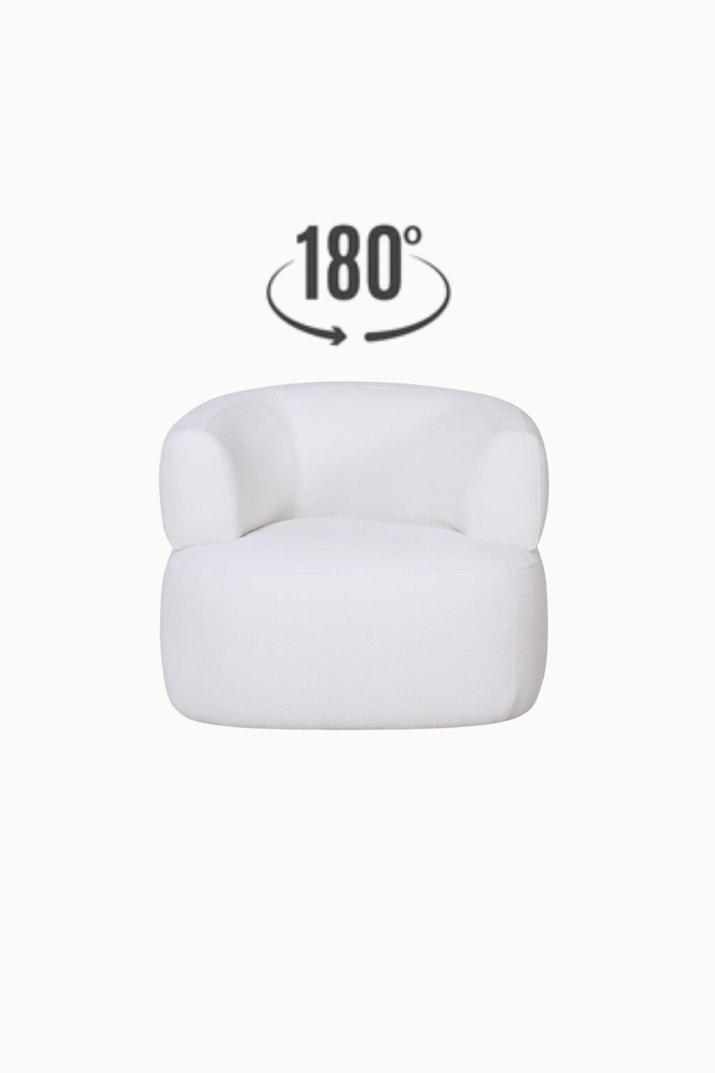FAUTEUIL DOHA ECRU