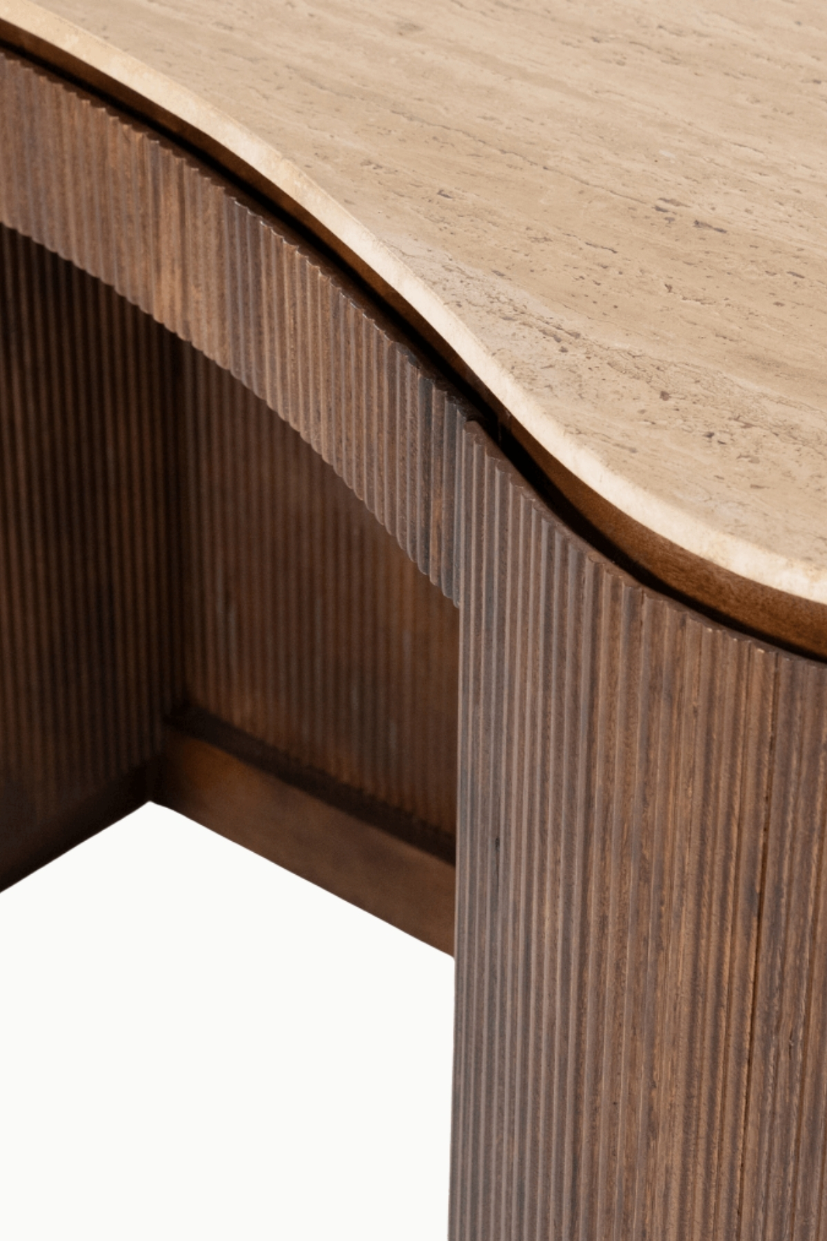 MEUBLE BUREAU MARIE BOIS TRAVERTIN 4