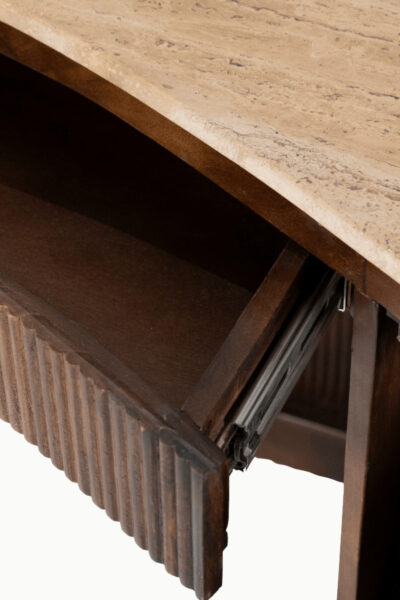 MEUBLE BUREAU MARIE BOIS TRAVERTIN 5 MEUBLE BUREAU MARIE BOIS TRAVERTIN 5