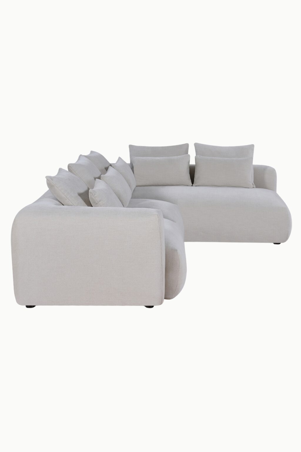 cabape angle cosy modulable tissus chenille beige 1