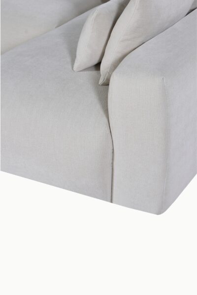 cabape angle cosy modulable tissus chenille beige 10