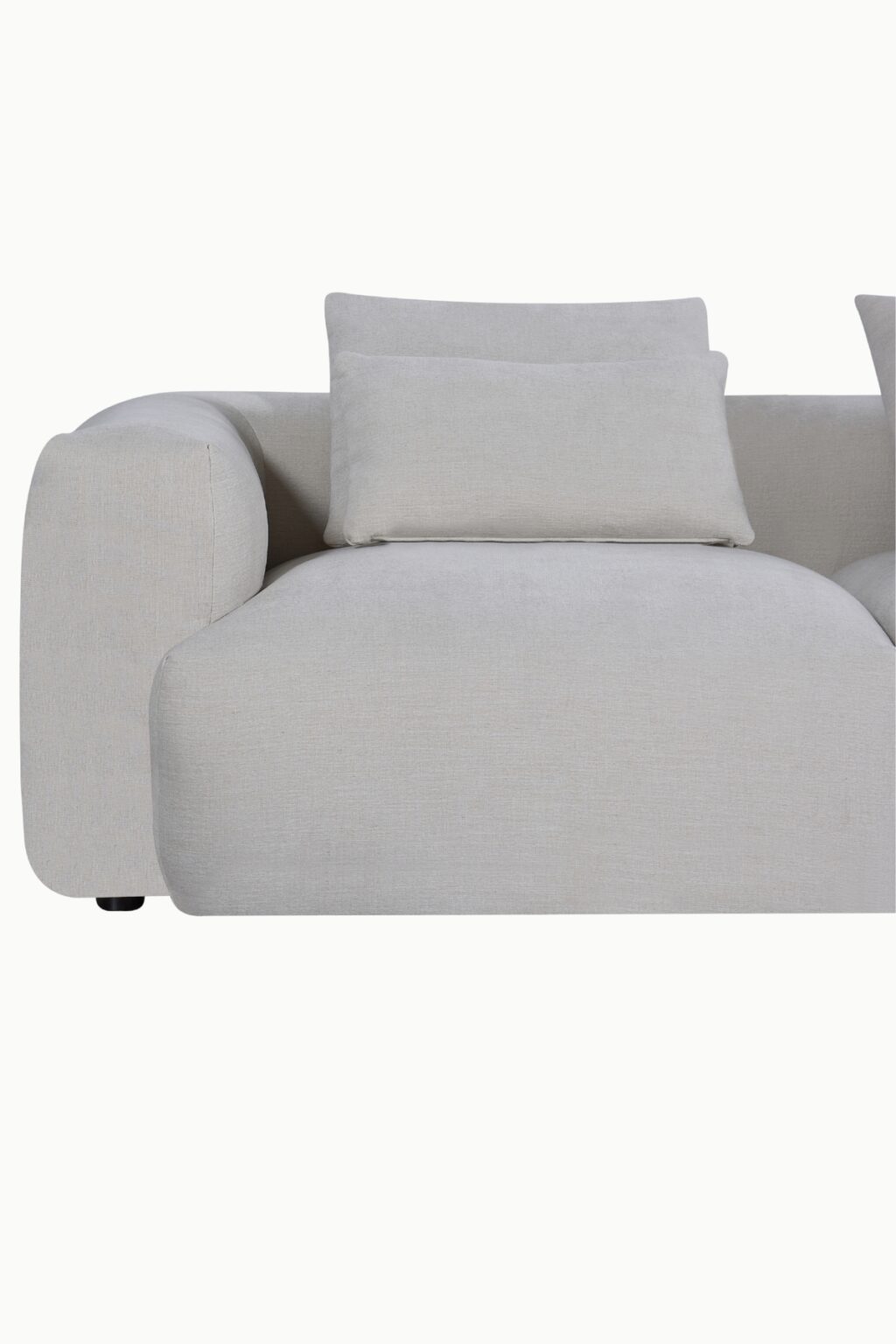 cabape angle cosy modulable tissus chenille beige 12
