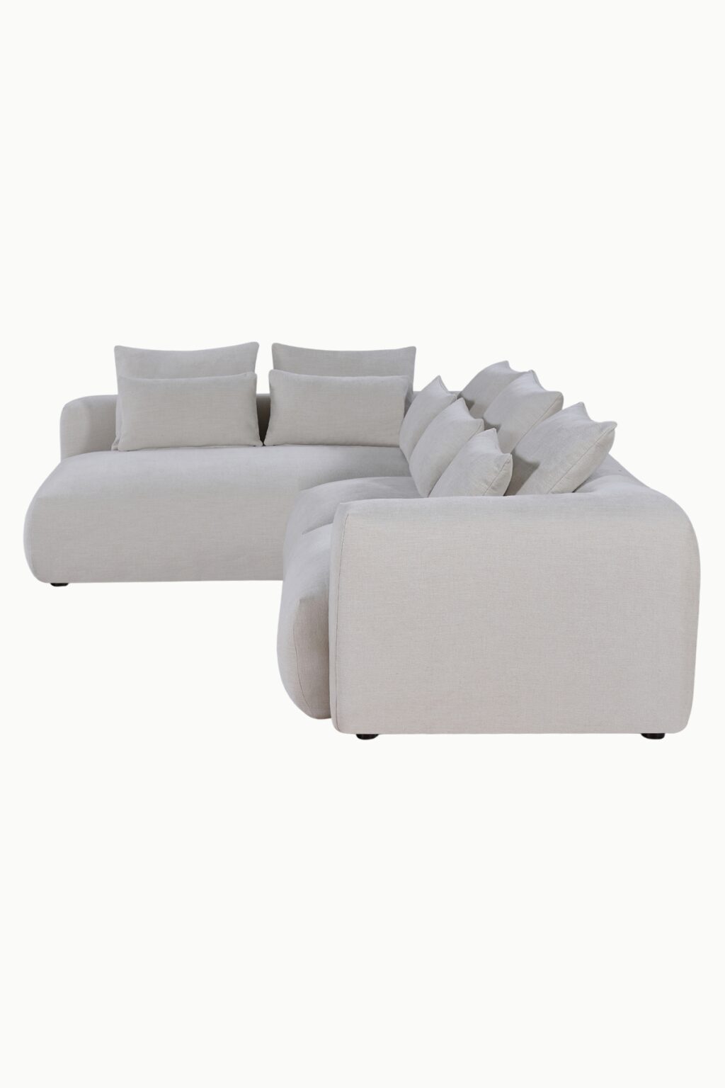 cabape angle cosy modulable tissus chenille beige 13