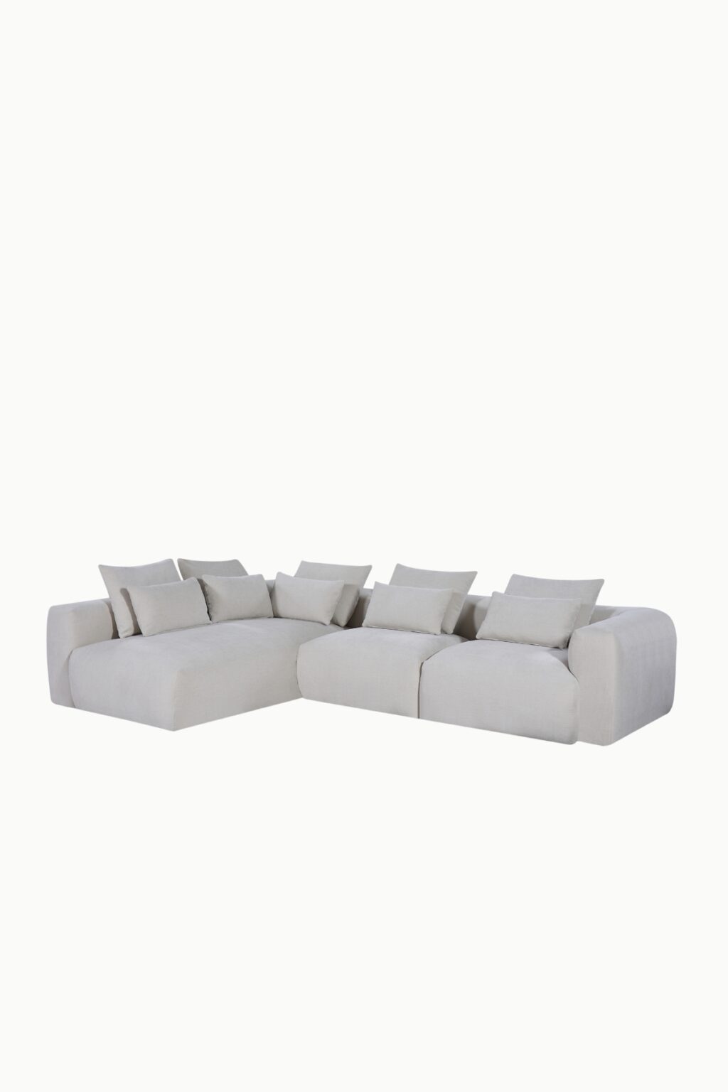 cabape angle cosy modulable tissus chenille beige 3