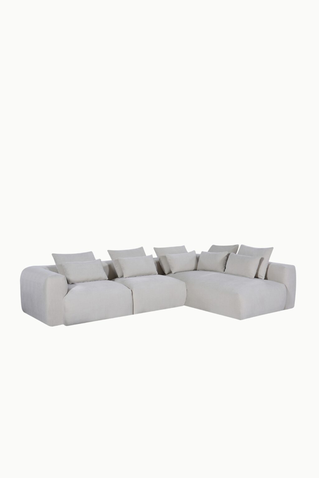 cabape angle cosy modulable tissus chenille beige 4