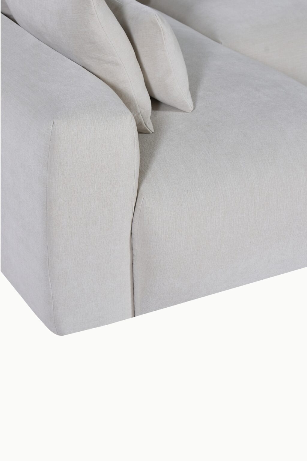 cabape angle cosy modulable tissus chenille beige 9