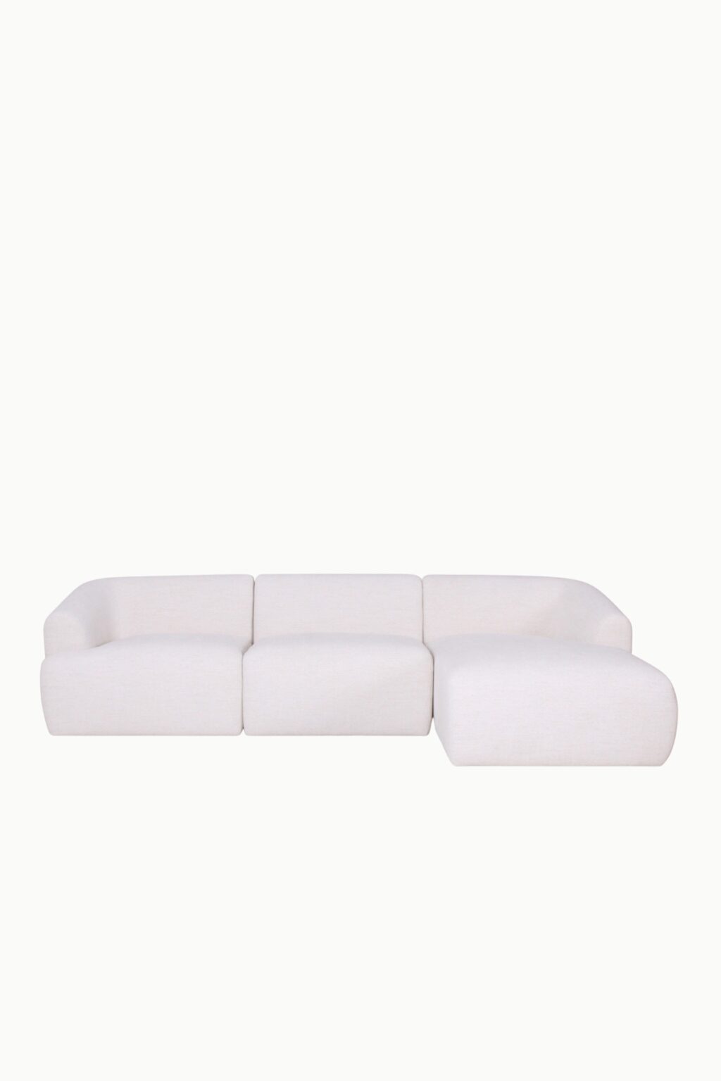canape angle winston tissus chenille ecru 1
