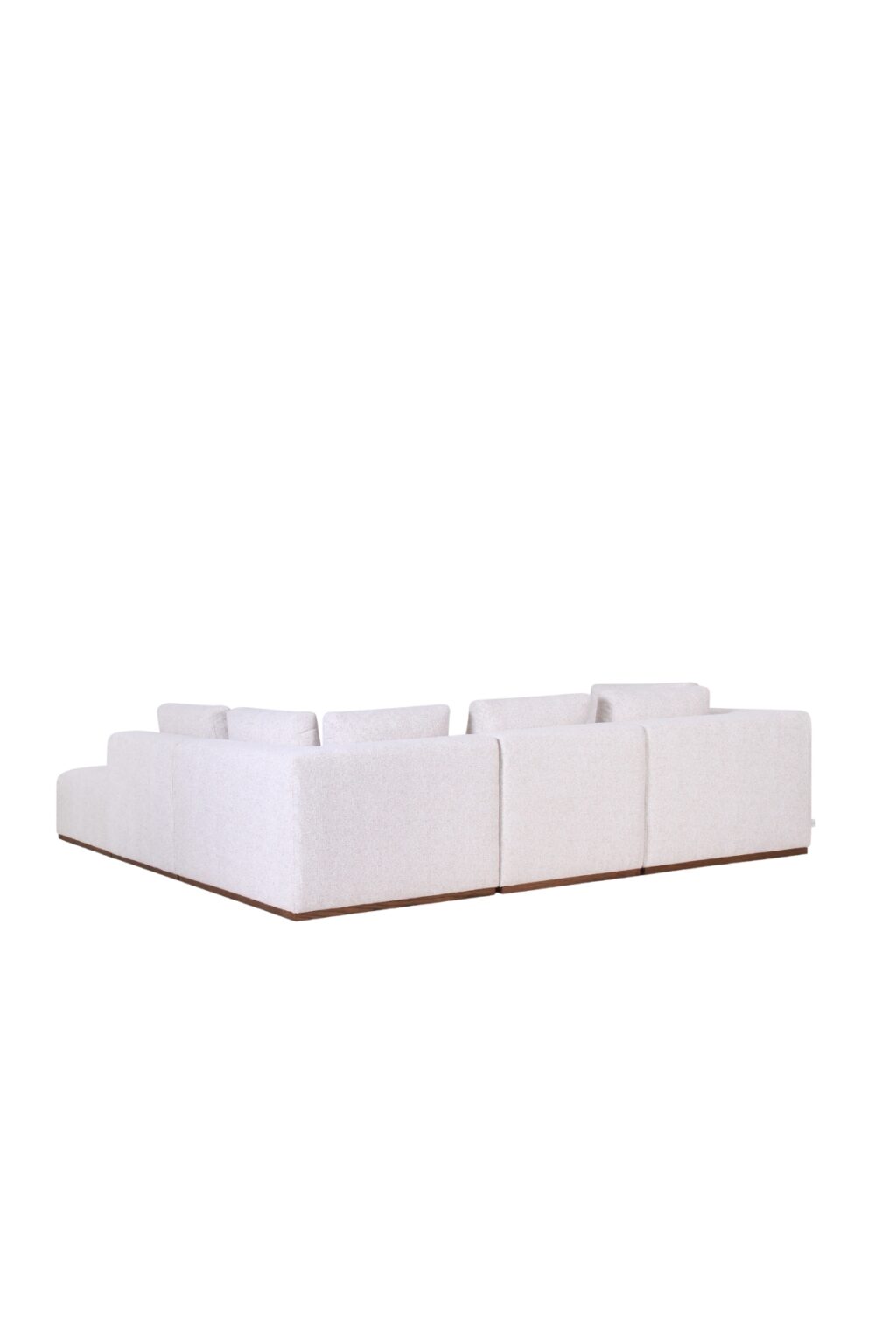 canape angle modulable reversible ella tissus chenille beige 8