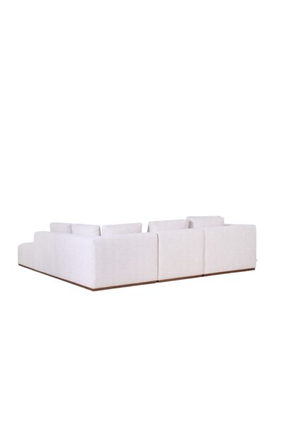 canape angle modulable reversible ella tissus chenille beige 8 canape angle modulable reversible ella tissus chenille beige 8