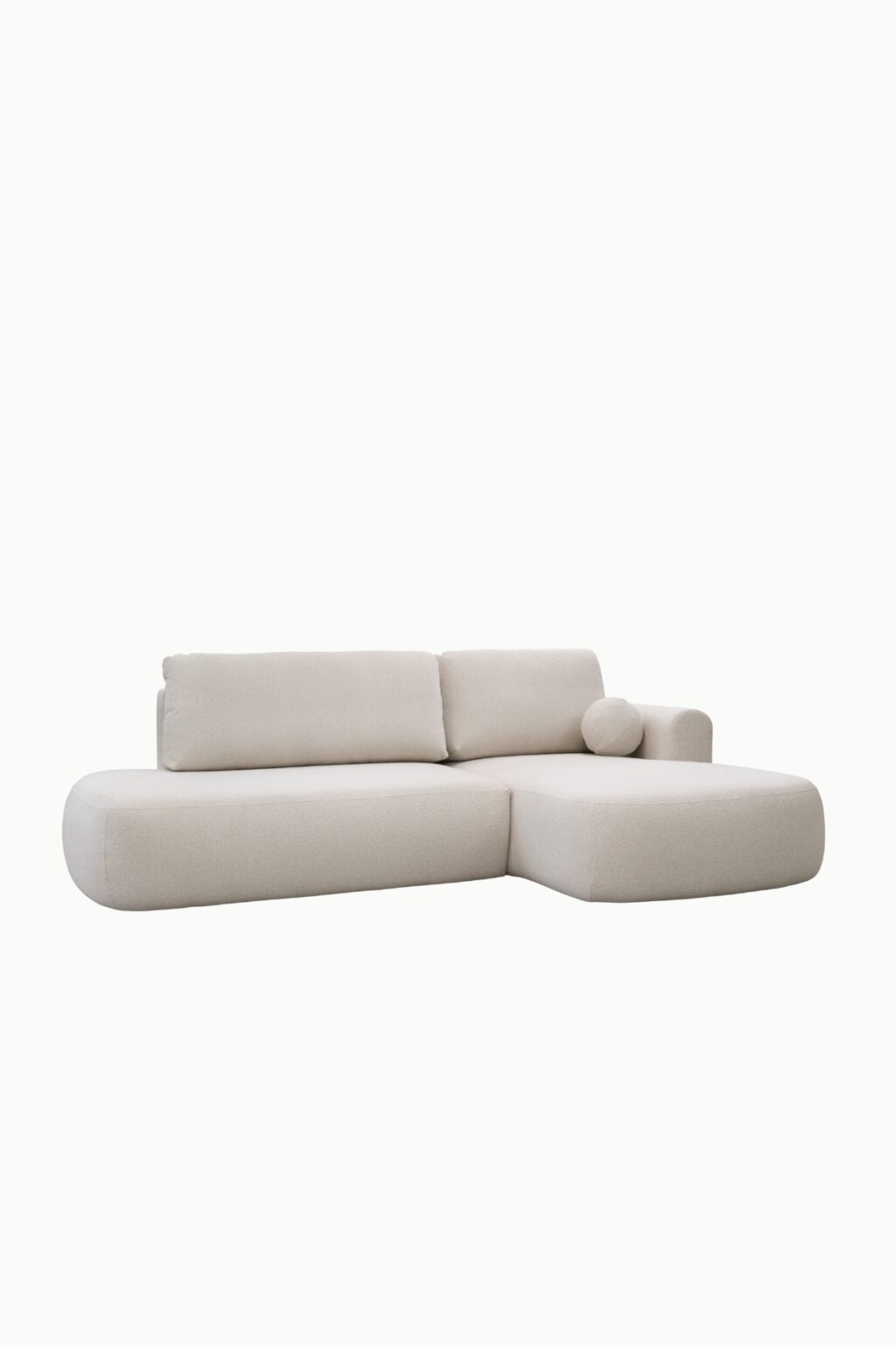 canape coffre convertible aron tissus laine bouclee 3
