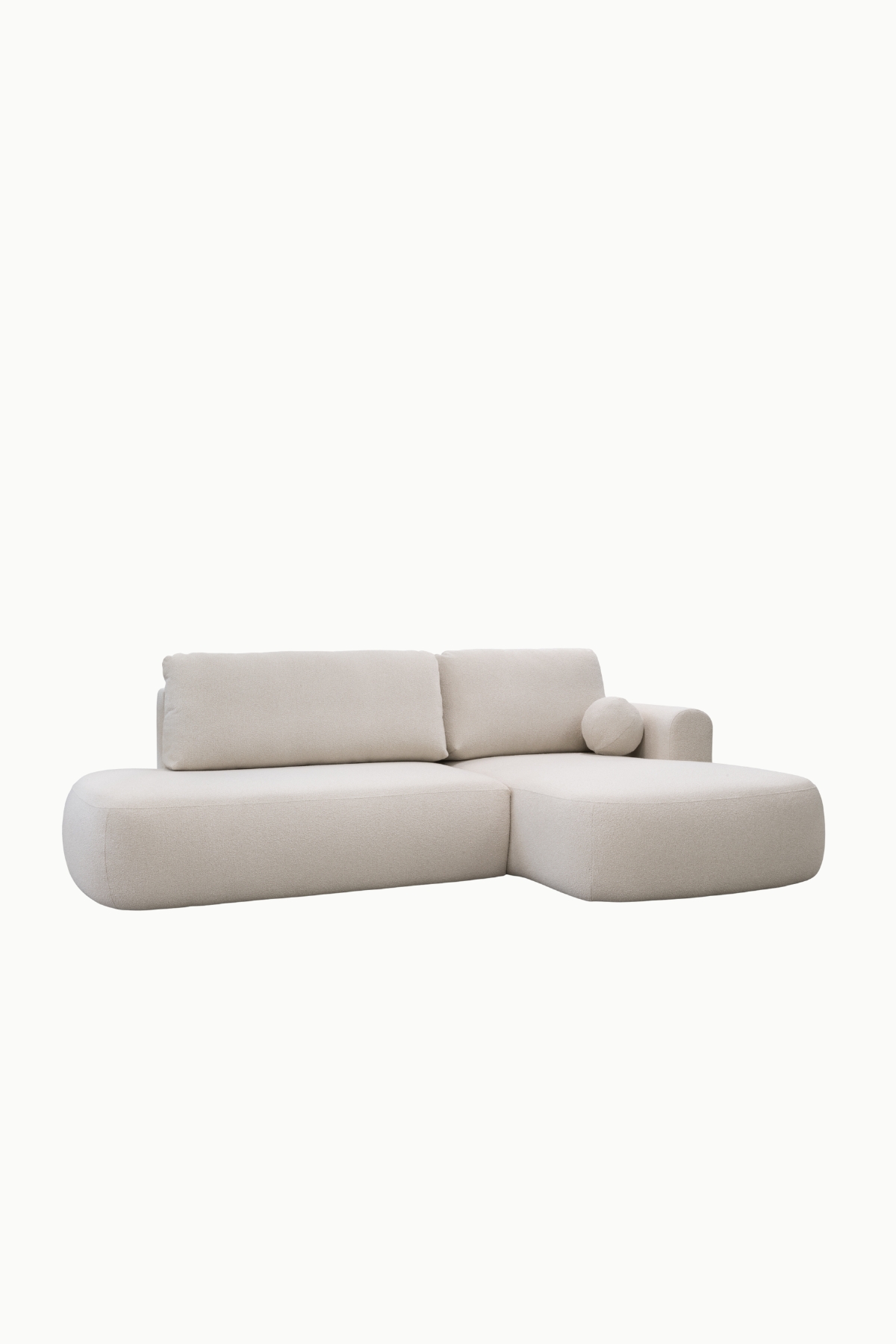 canape coffre convertible aron tissus laine bouclee 3