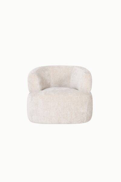 fauteuil rotatif doha taupe 4