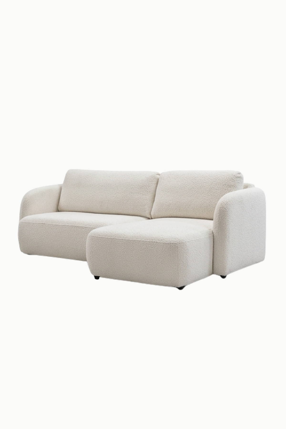 canapé d'angle convertible design, petit format, pour les petits espace, avec coffre de rangement