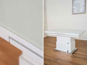 Quels usages pour une table basse relevable et extensible