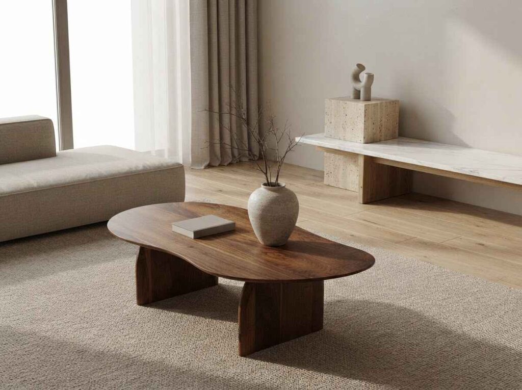 Table basse en bois