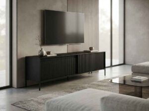 meuble TV noir meuble TV noir