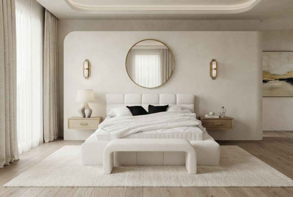 Comment le lit s’intègre t il dans une chambre japandi